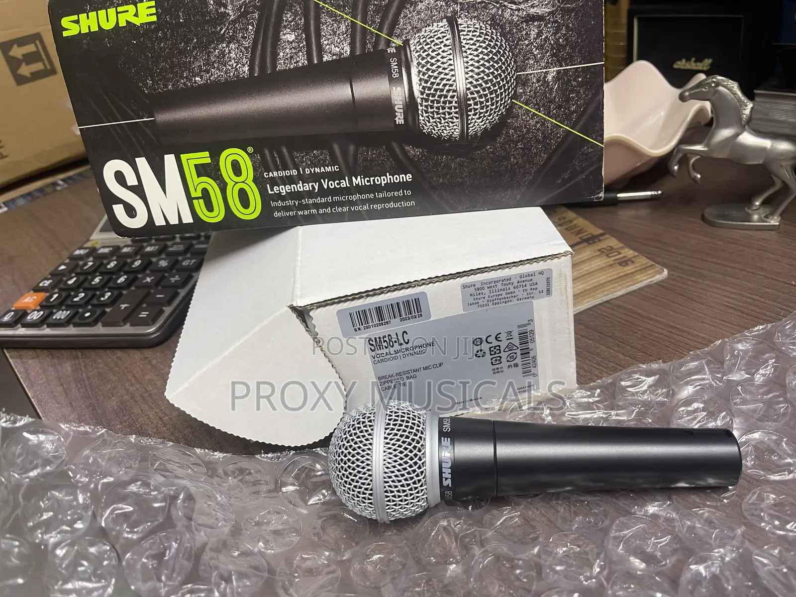 Shure Sm58 Wired Microphone