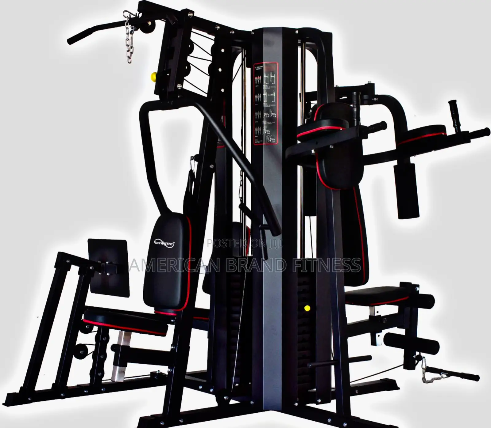 5 Station Multi Gym With Leg Press