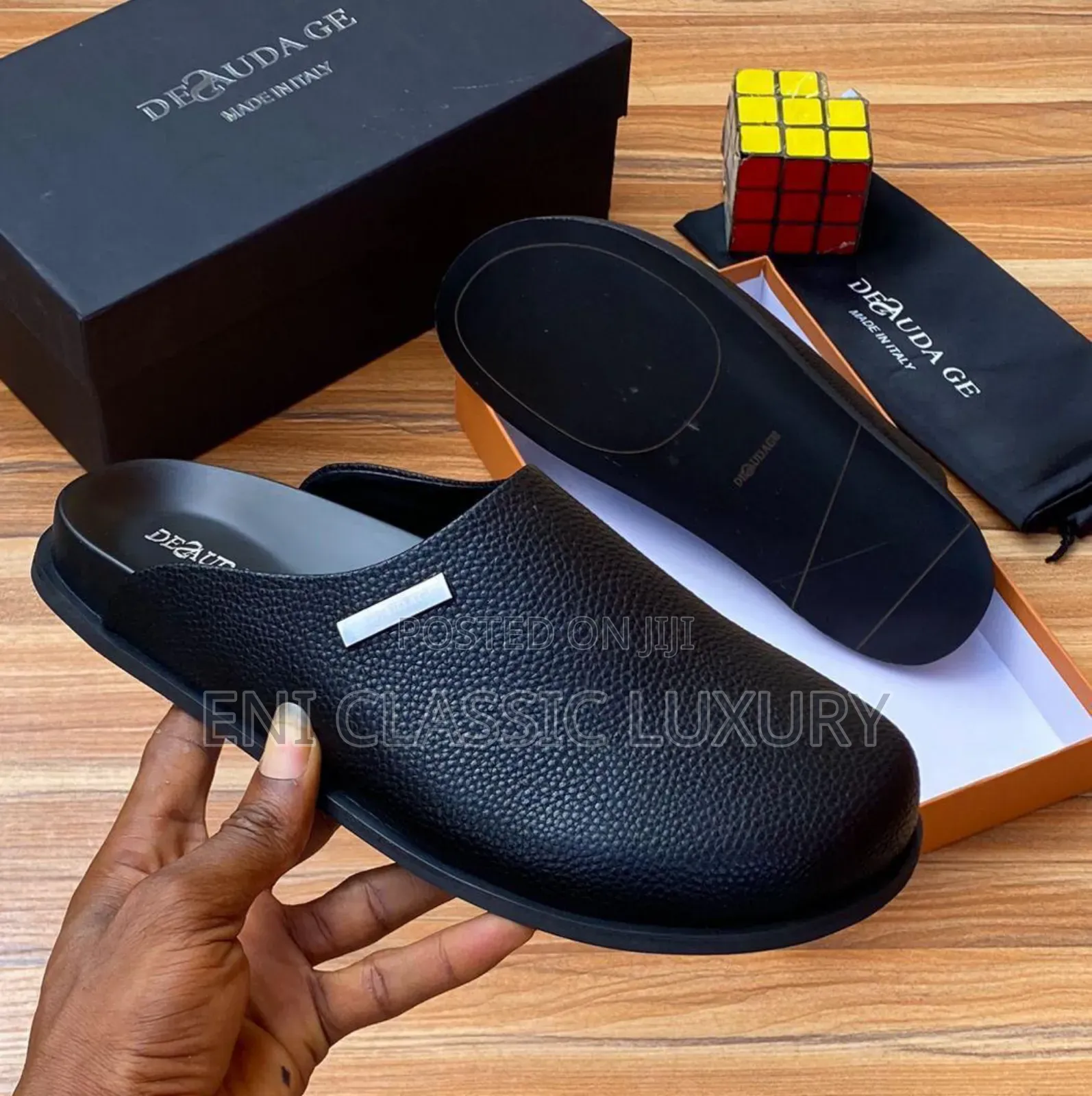 High Quality Luxury Men's Half Shoes Collection Well Banded Package