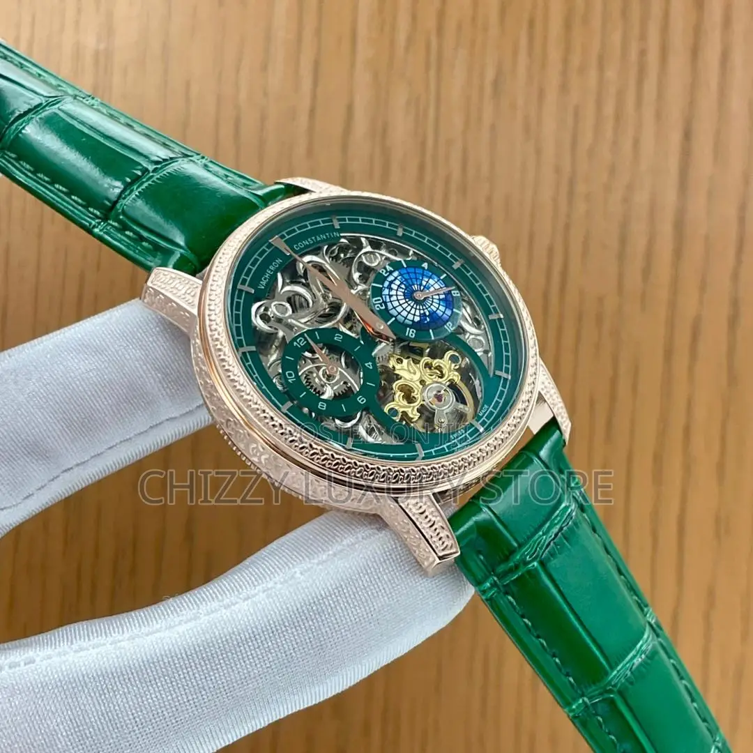 Vacheron Constantin Quality Luxury Men Genuine Leather