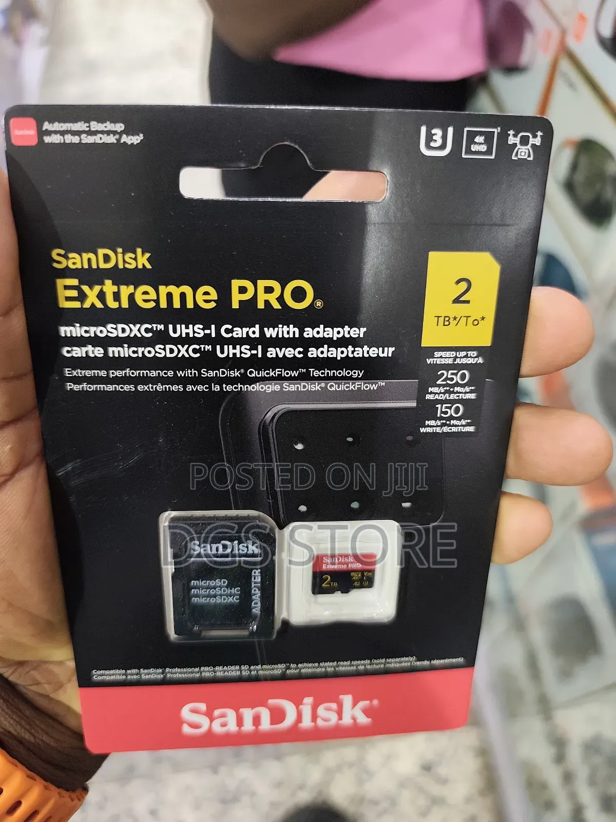 Sandisk Extreme Pro 2tb V30 250mbs Micro Memory Card