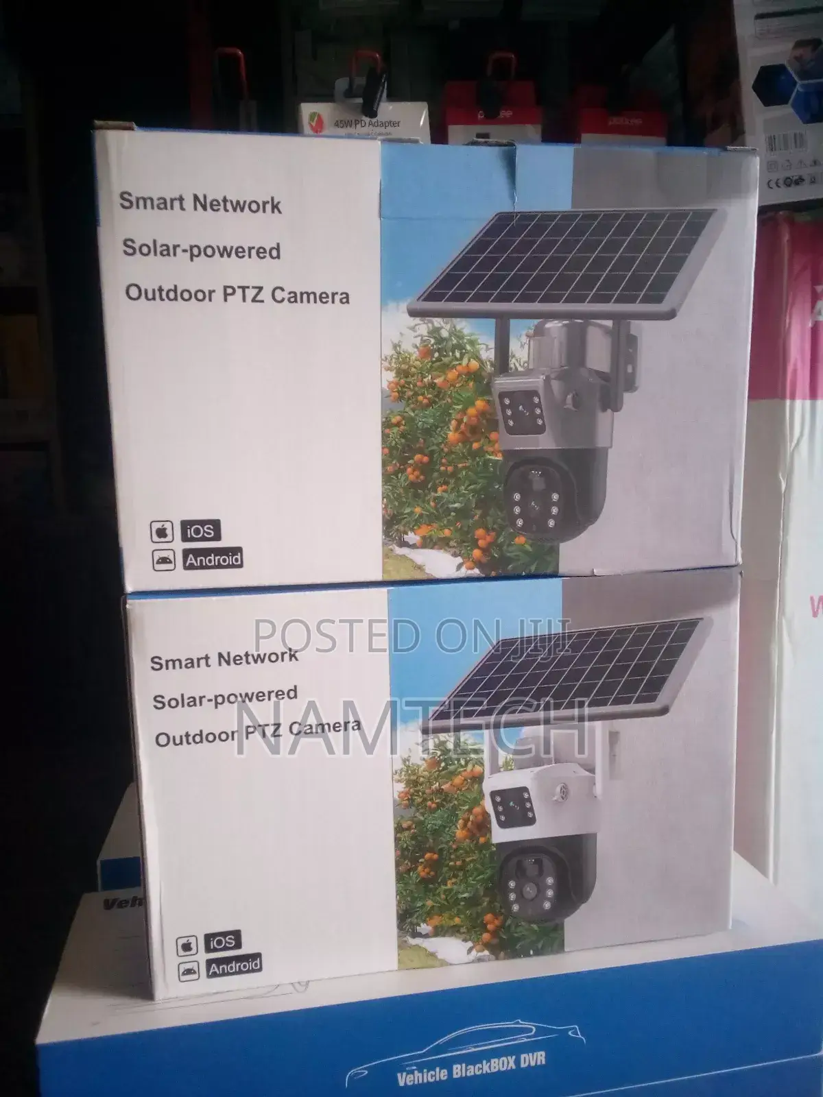 4g Solar Outdoor Escloud Appamera Dual Lens. Ja-Tp15b-4g Eu