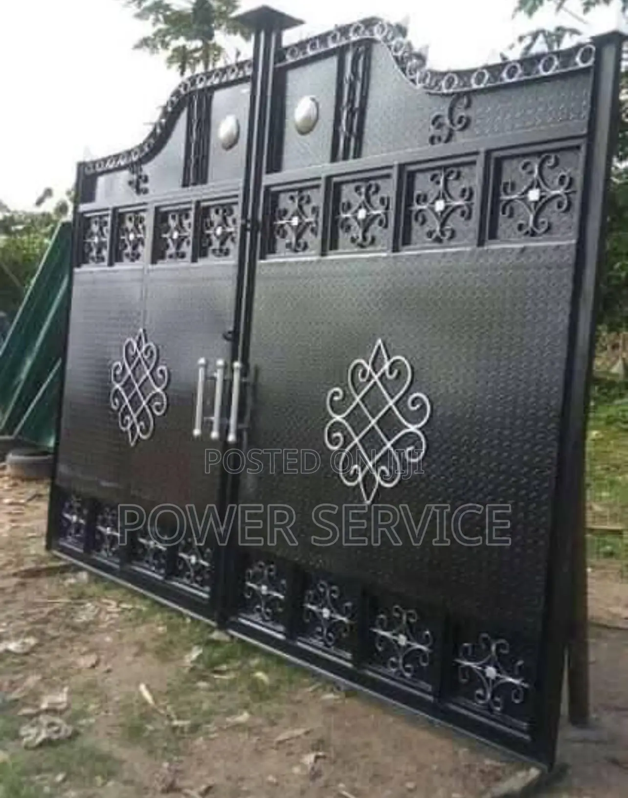 New Amazing Iron Double Gate