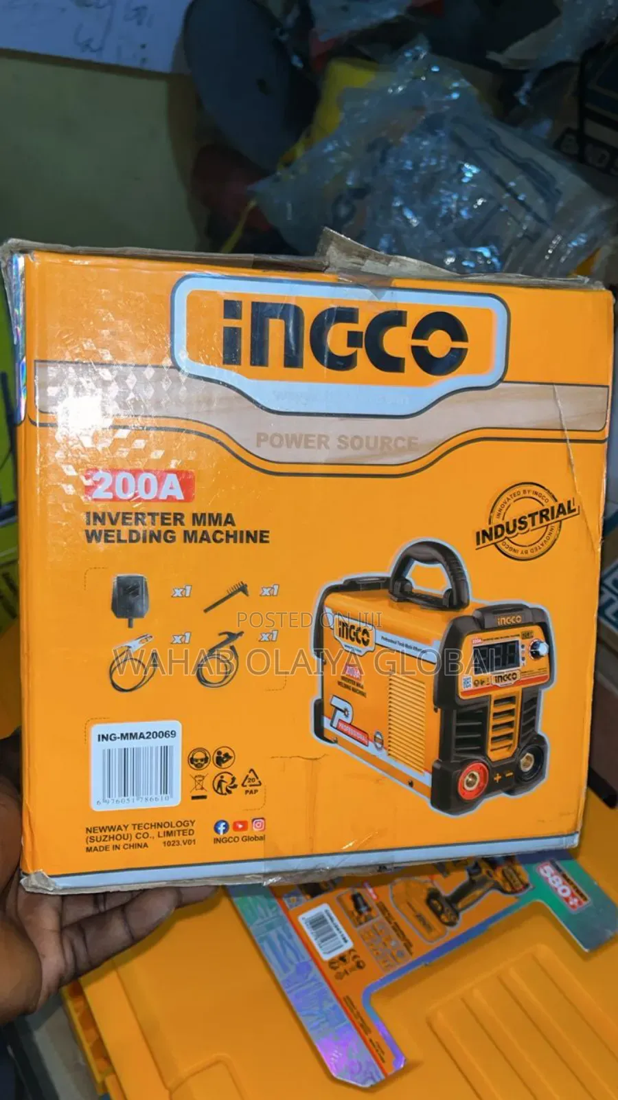 Ingco 200a Inverter Mma Welding Machine – Igbt Arc Welder