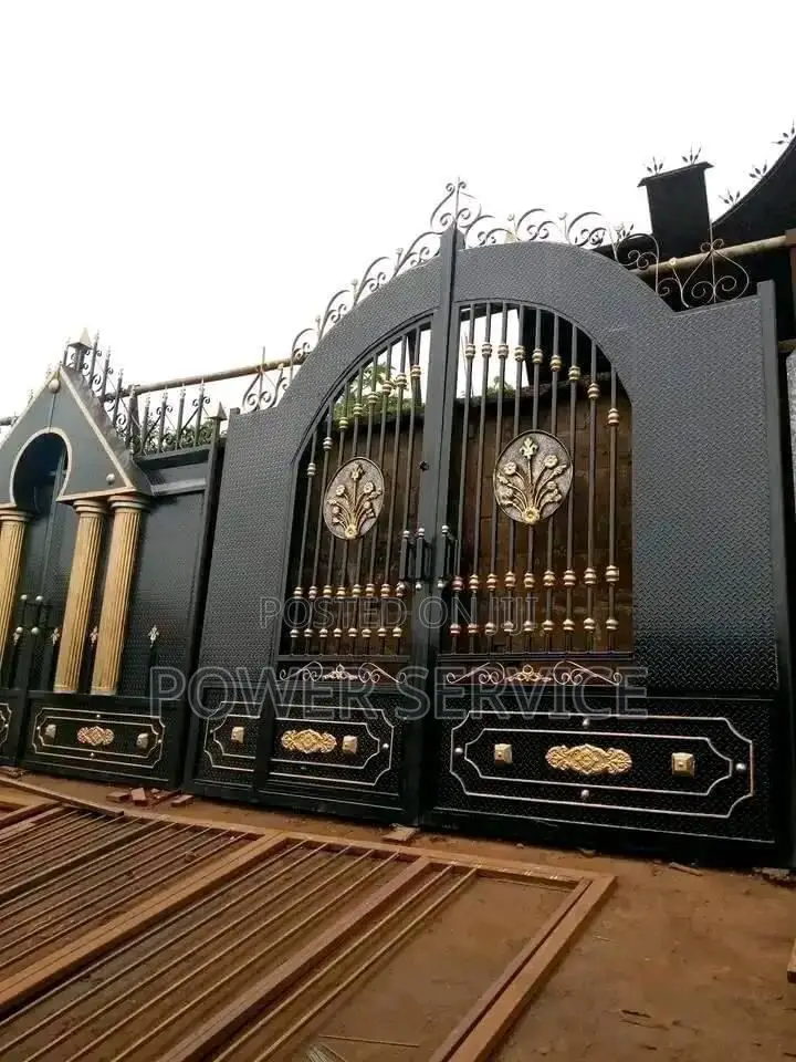Modern Steel Swing Gate Design