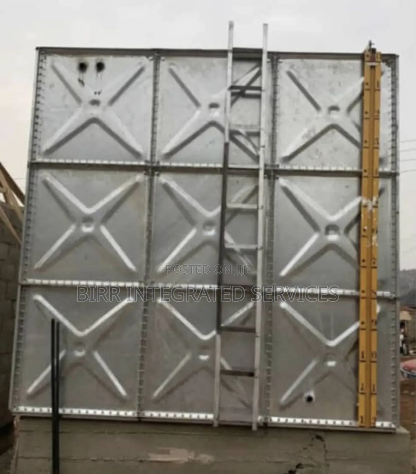 Galvanized Braithwaite Pressed Steel Water Storage Tank