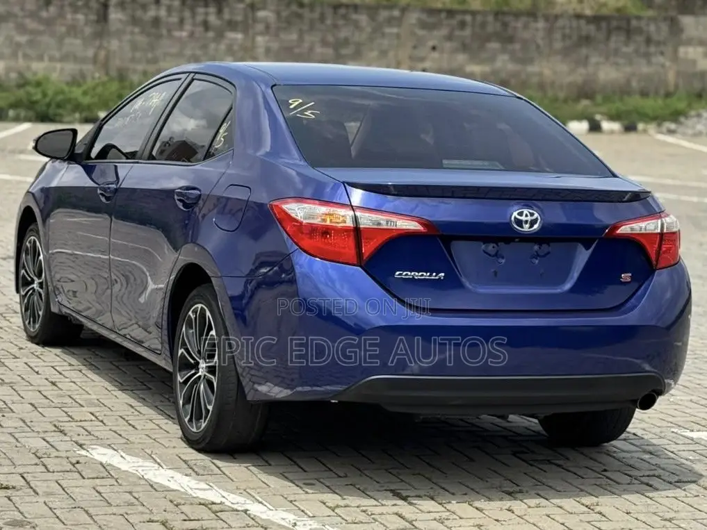 Toyota Corolla S Premium 4dr Sedan (1.8L 4cyl CVT) 2016 Blue