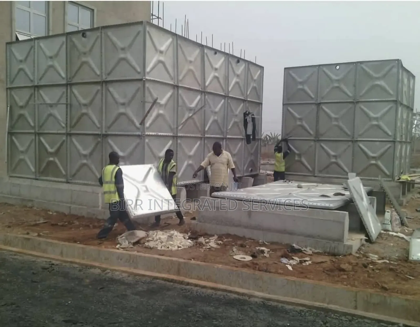 Galvanized Braithwaite Pressed Steel Panels