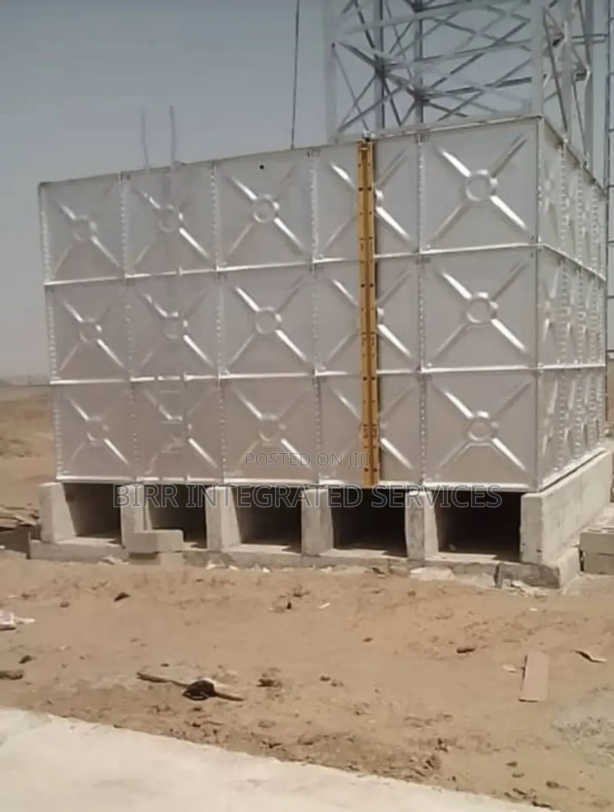Galvanized Pressed Steel Braithwaite Water Tank