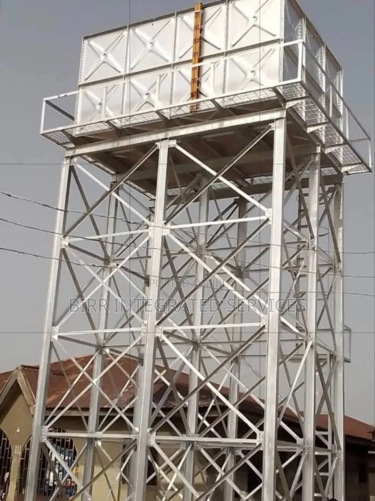 Braithwaite Galvanized Pressed Steel Water Tank