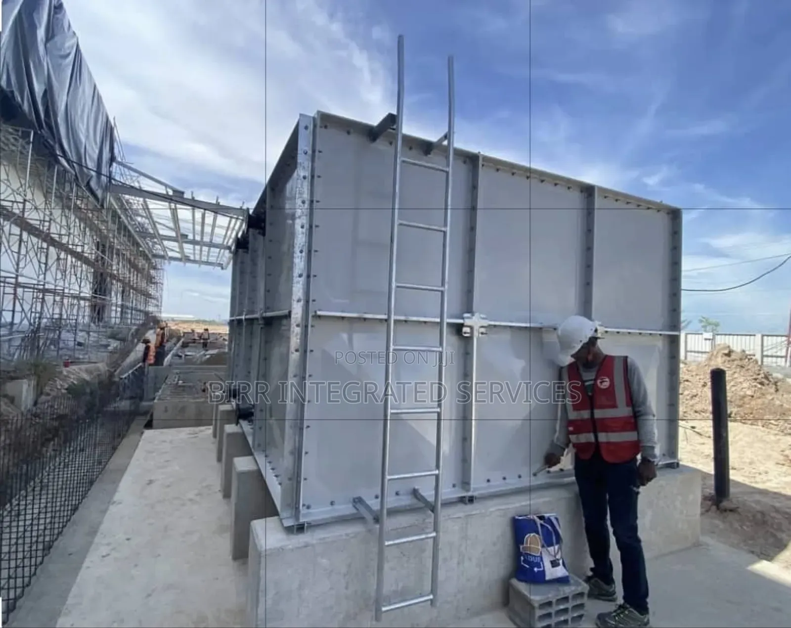 Fibreglass Frp, Grp Water Tank