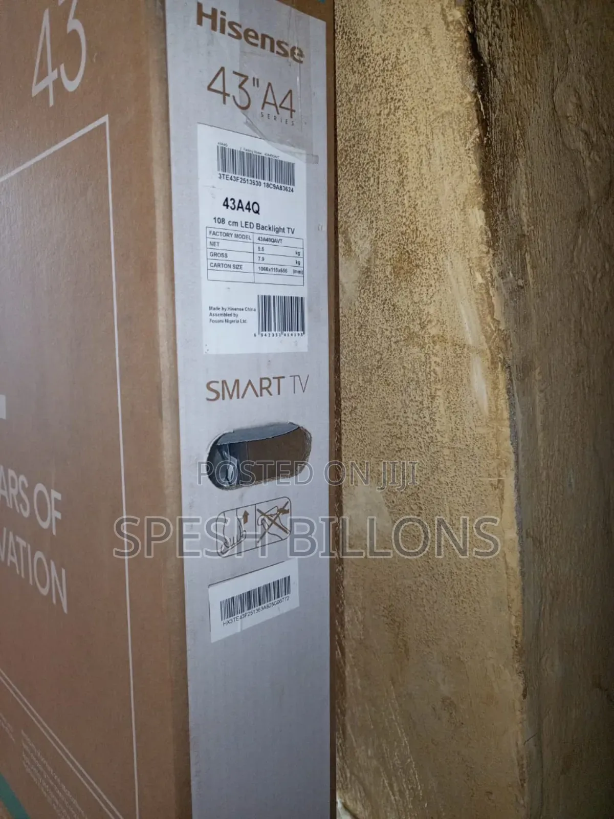 45-Inch Hisense Vidaa Uhd Smart Tv | Crystal-Clear Display