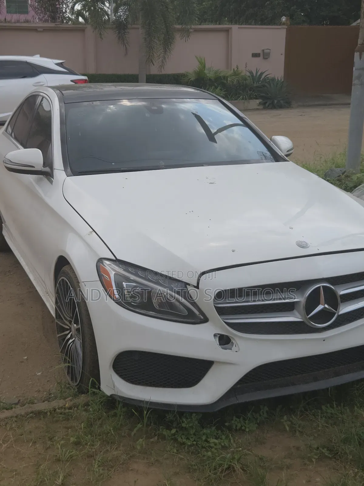 Mercedes-Benz C300 2017 White
