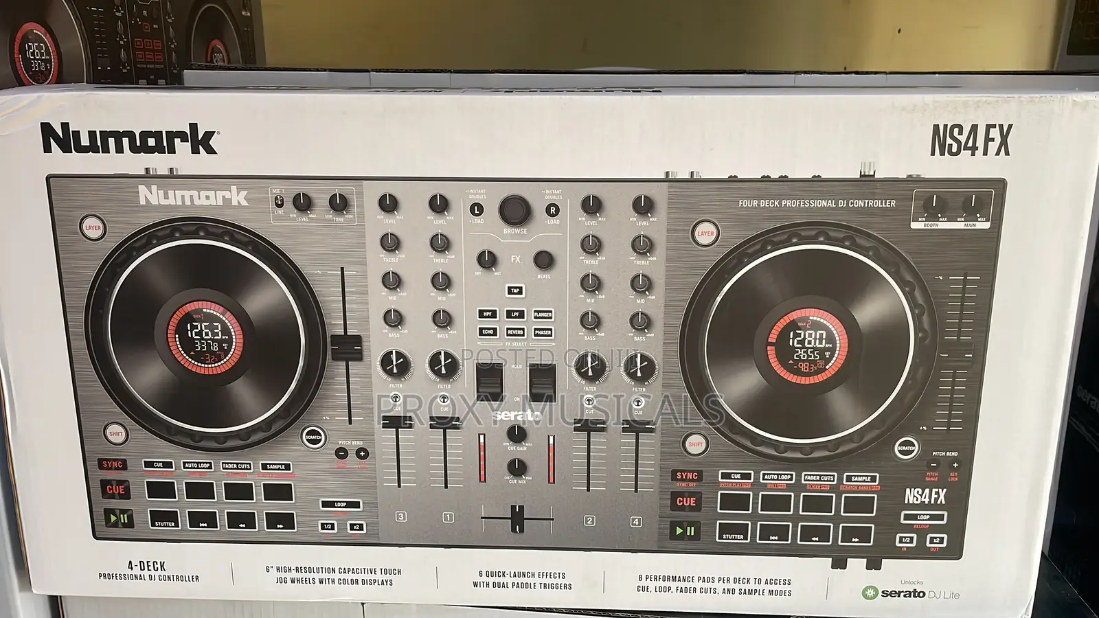 Numark Ns4 Fx Dj Controller