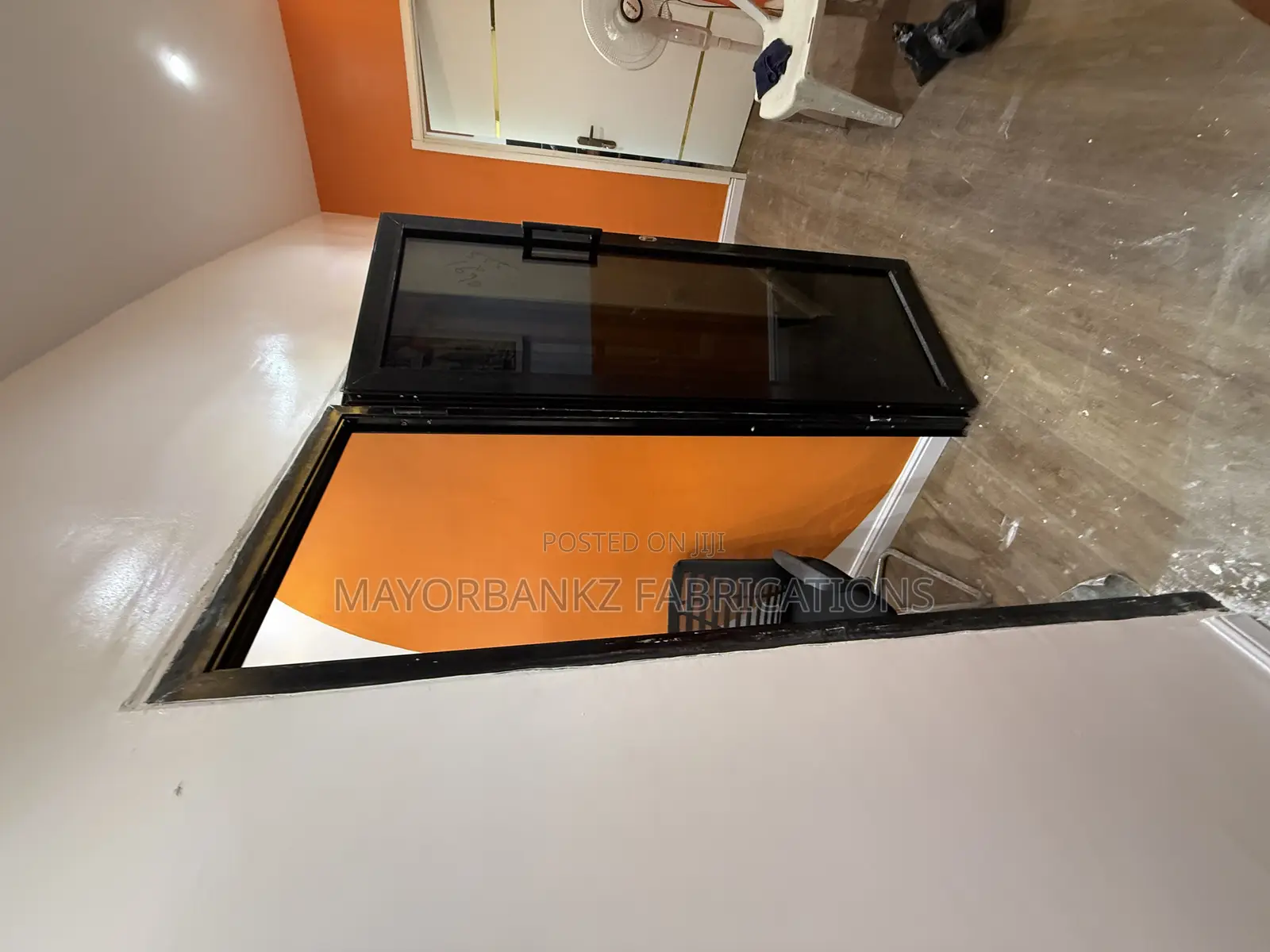 Black Profile Aluminium Standard Door