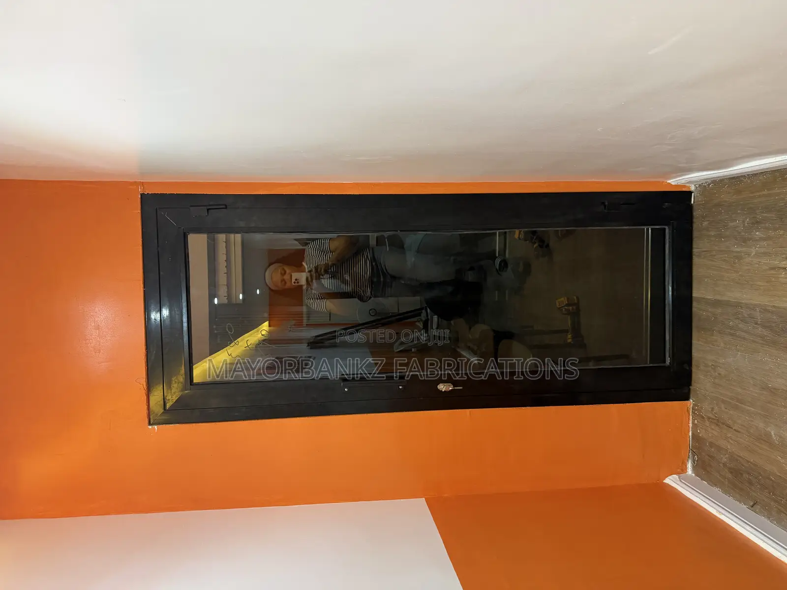 Black Profile Aluminium Standard Door