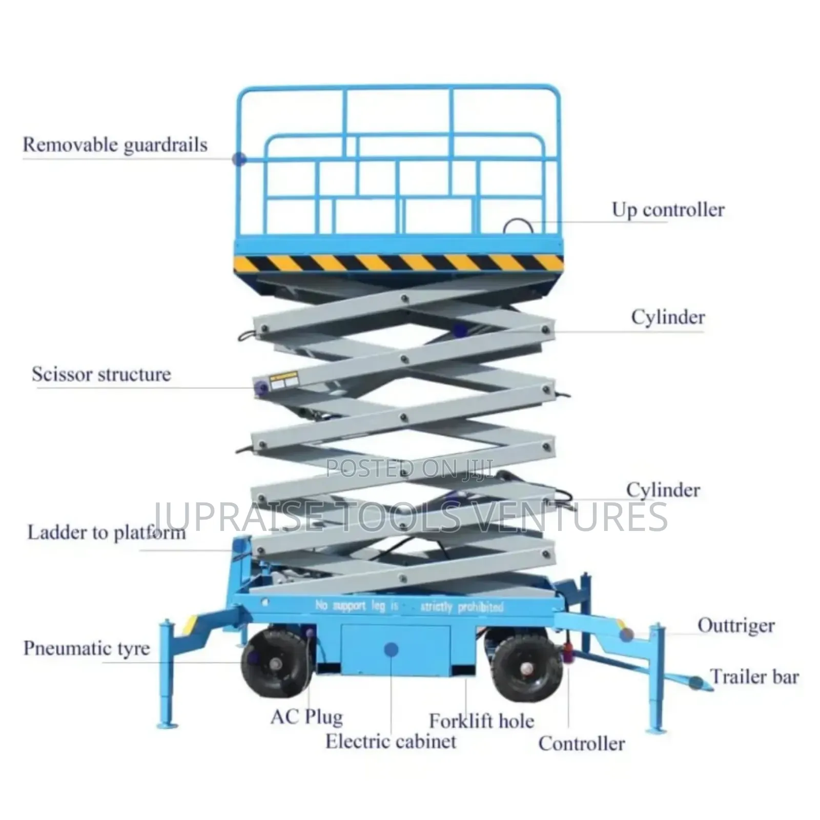 Mobile Scissors Lift 14 Metre