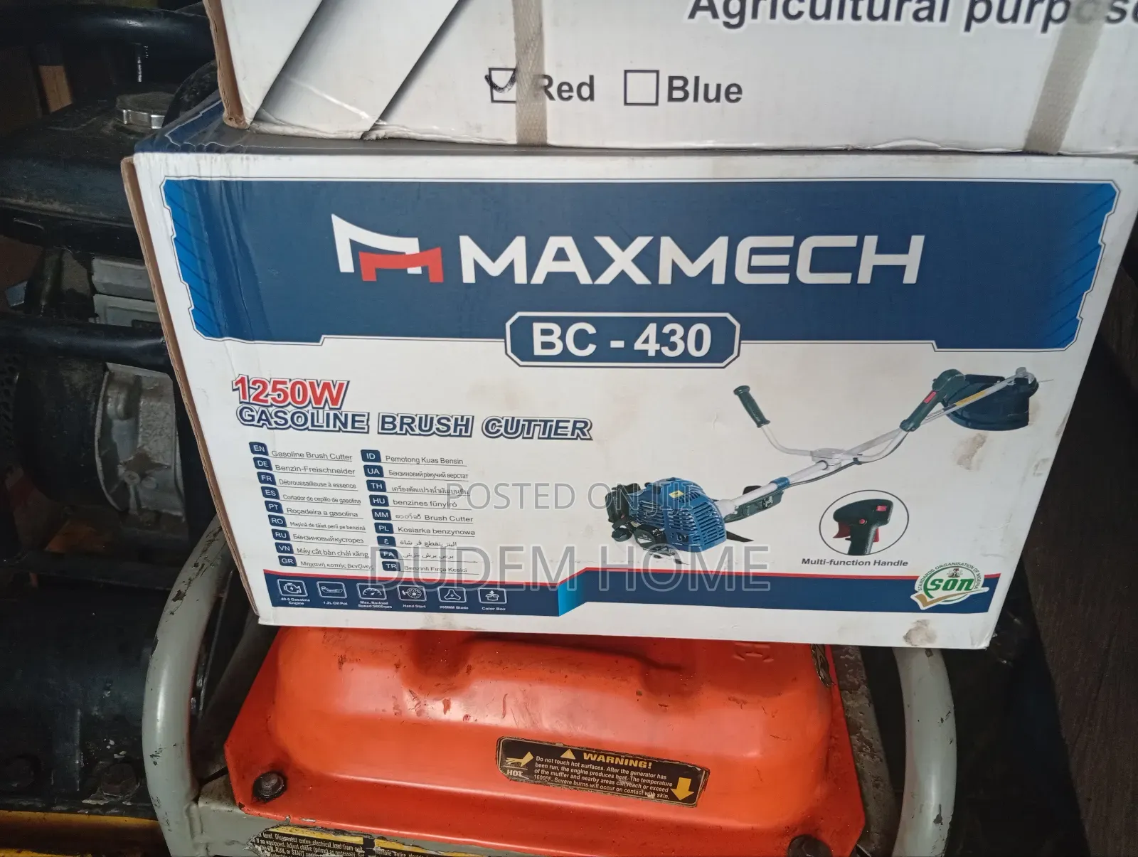 Maxmech Grass Cutter 1250watt