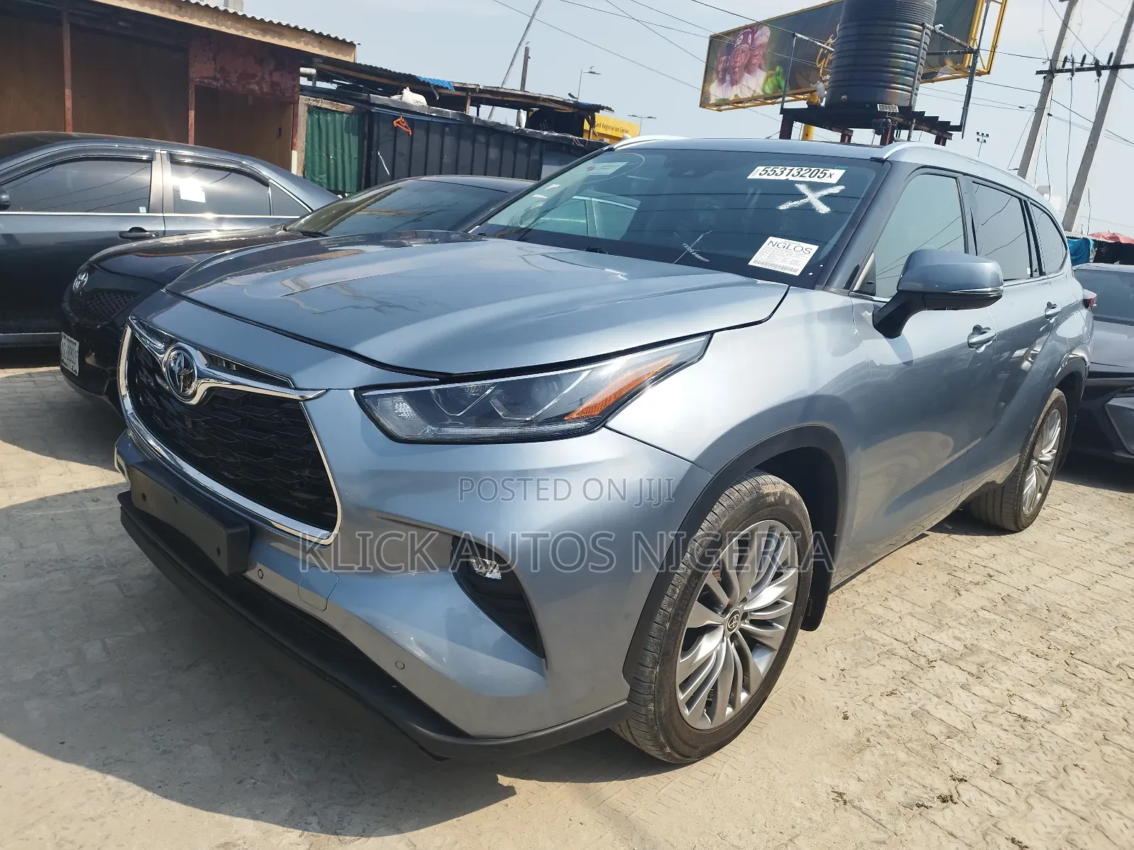 Toyota Highlander Platinum 2022 Gray