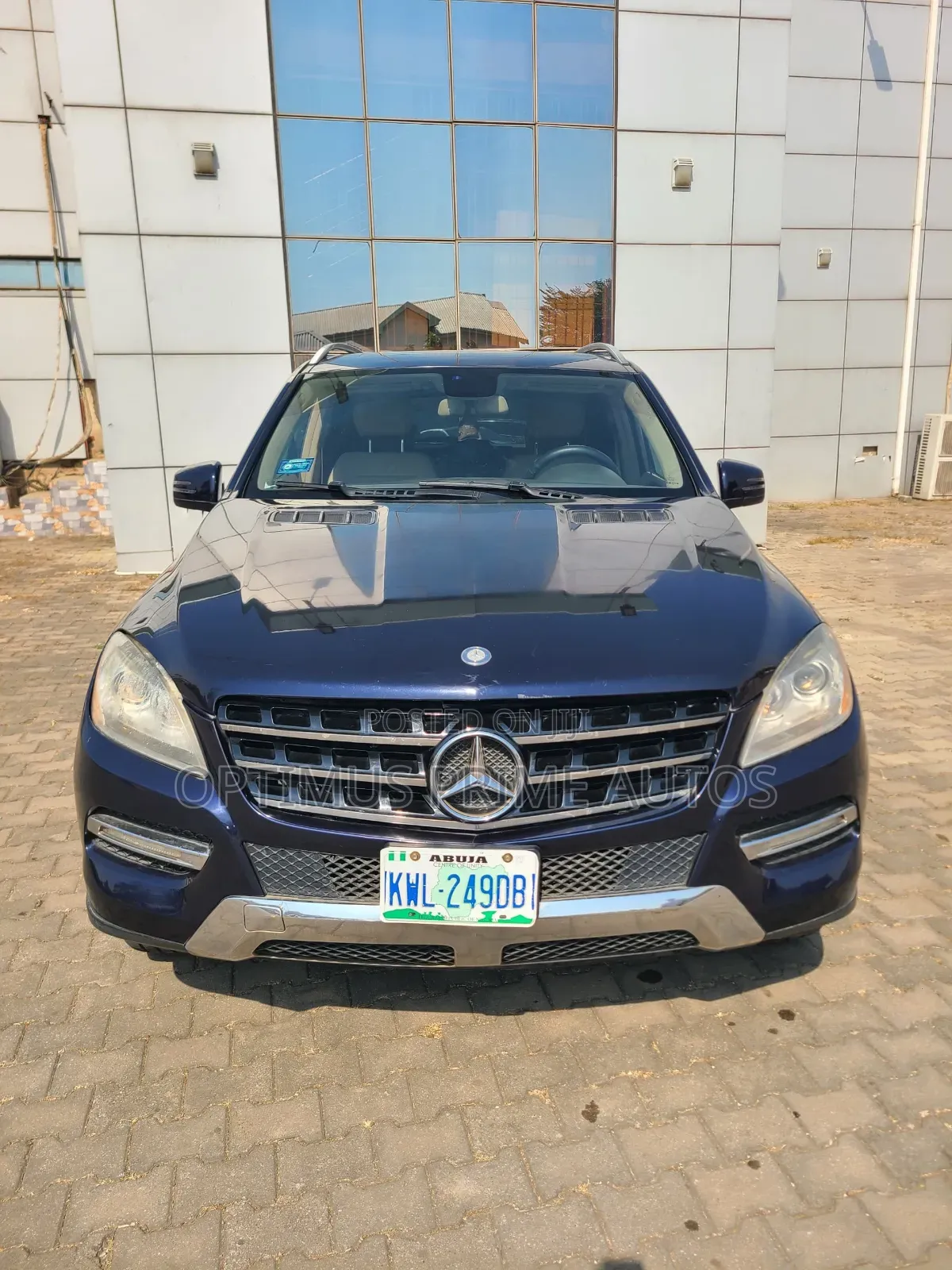 Mercedes-Benz M Class ML 350 4Matic 2013 Blue