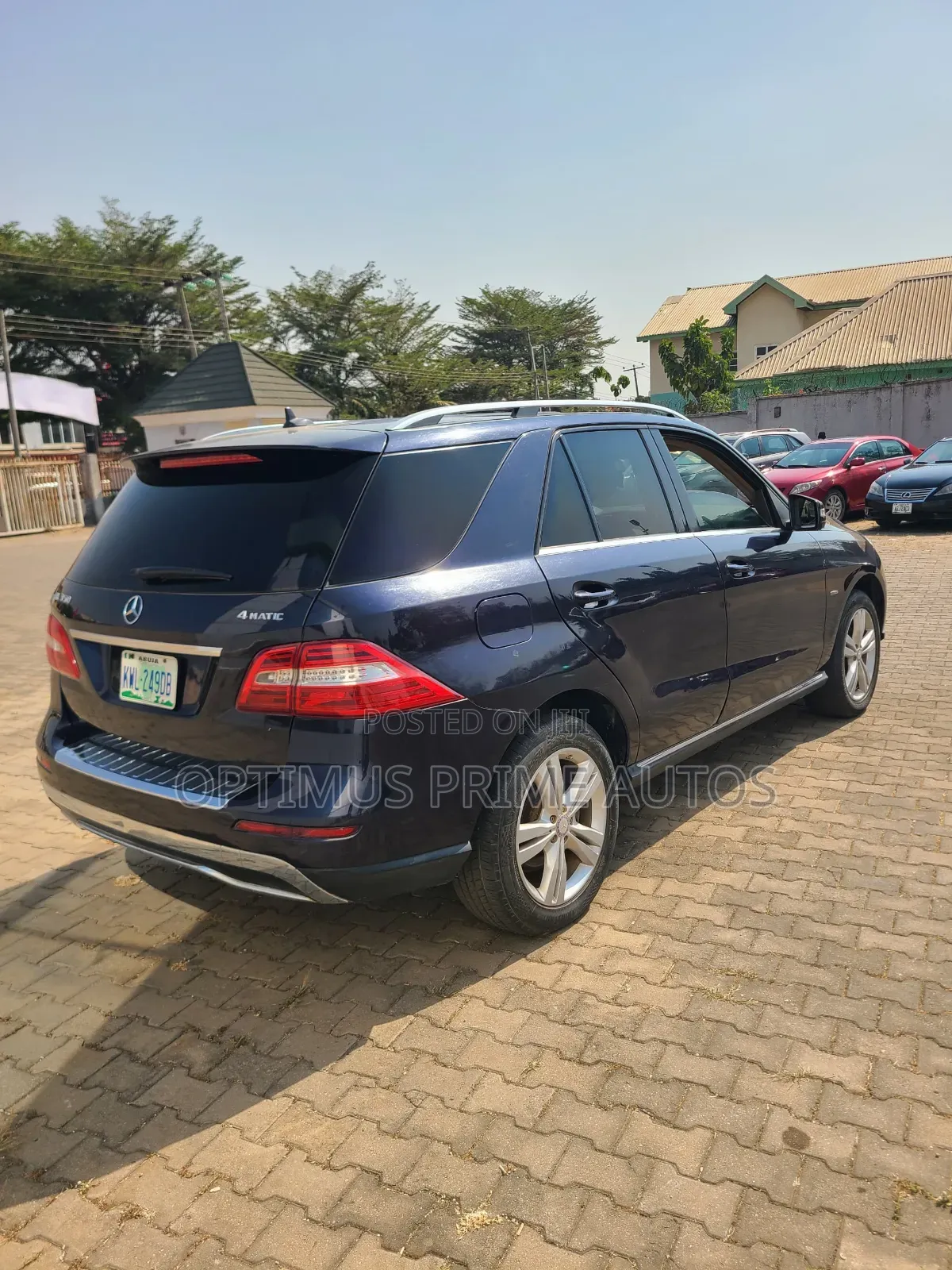 Mercedes-Benz M Class ML 350 4Matic 2013 Blue
