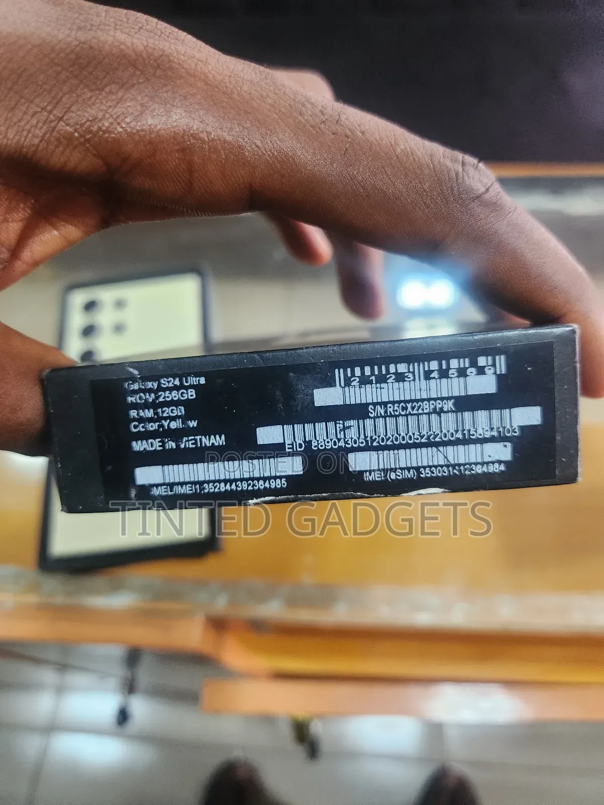 Samsung Galaxy S24 Ultra 256 GB Yellow