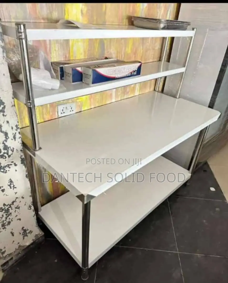 High Quality Industrial Stainless Steel Working Table With Hanger