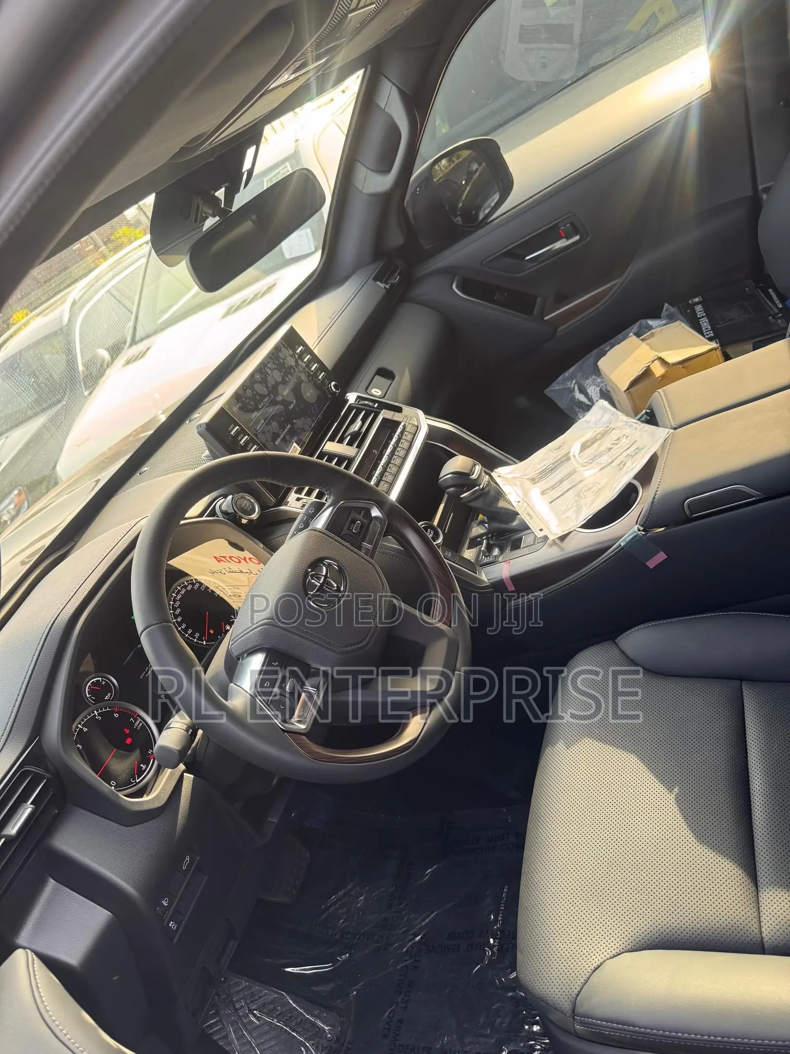 New Toyota Land Cruiser LC300 2024 Black