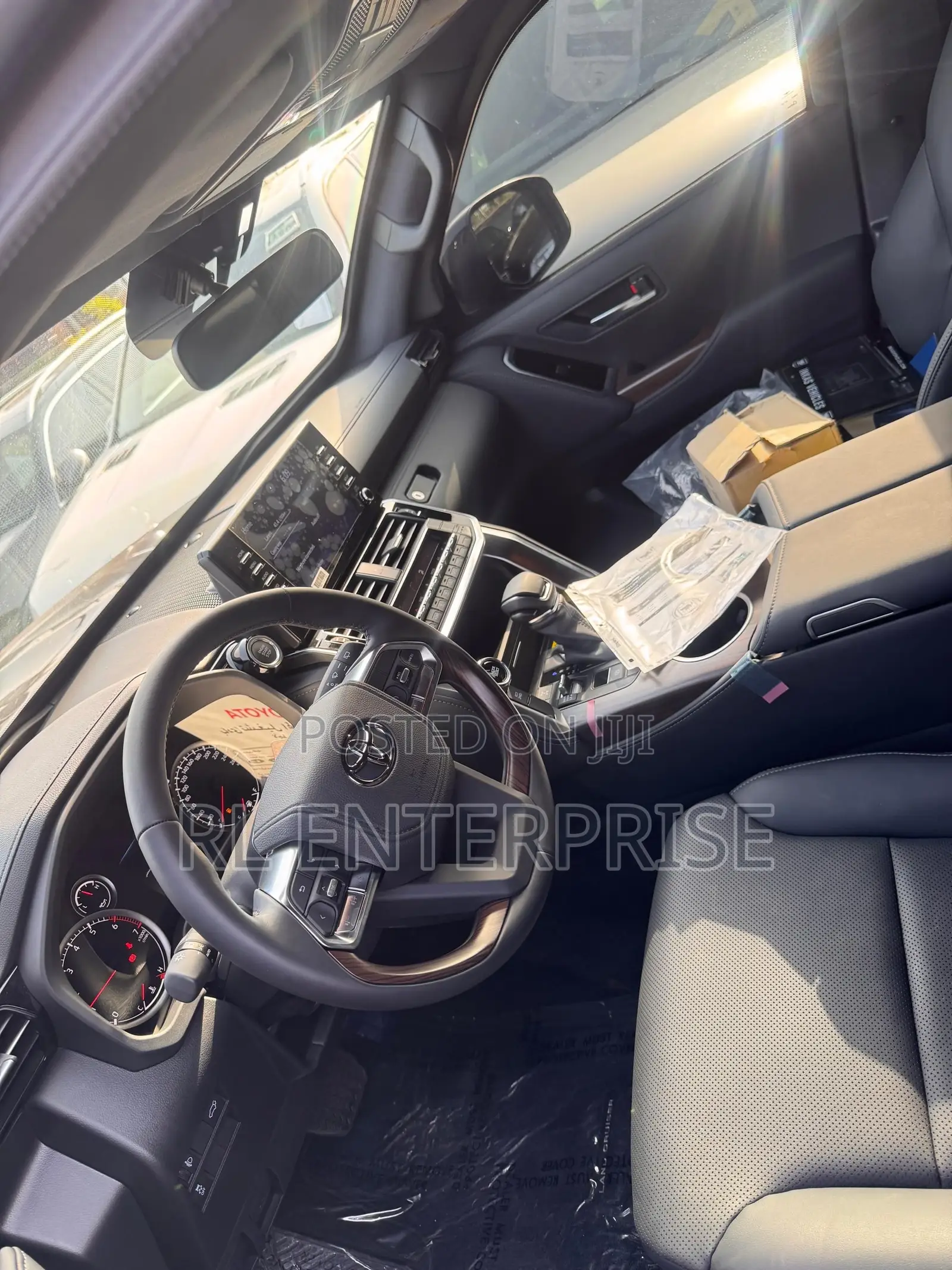 New Toyota Land Cruiser LC300 2024 Black