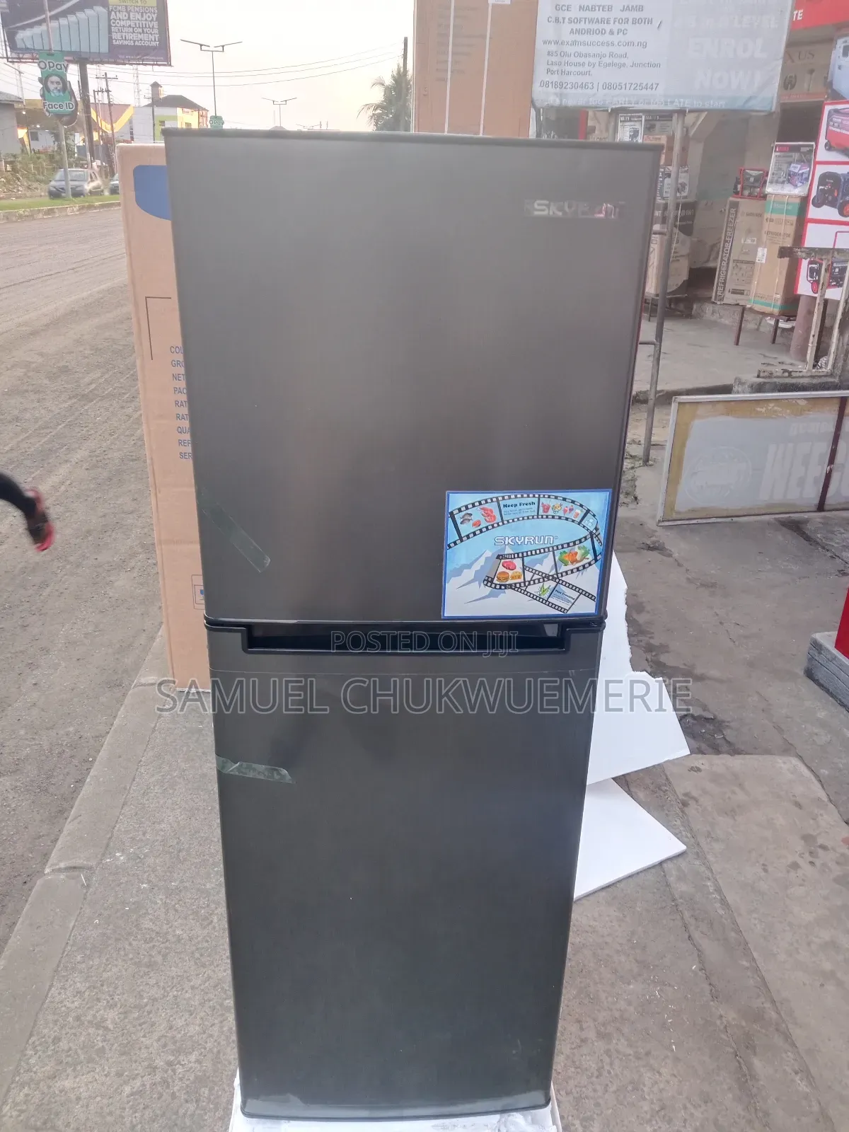 Skyrun Refrigerator Double Door Low Voltage