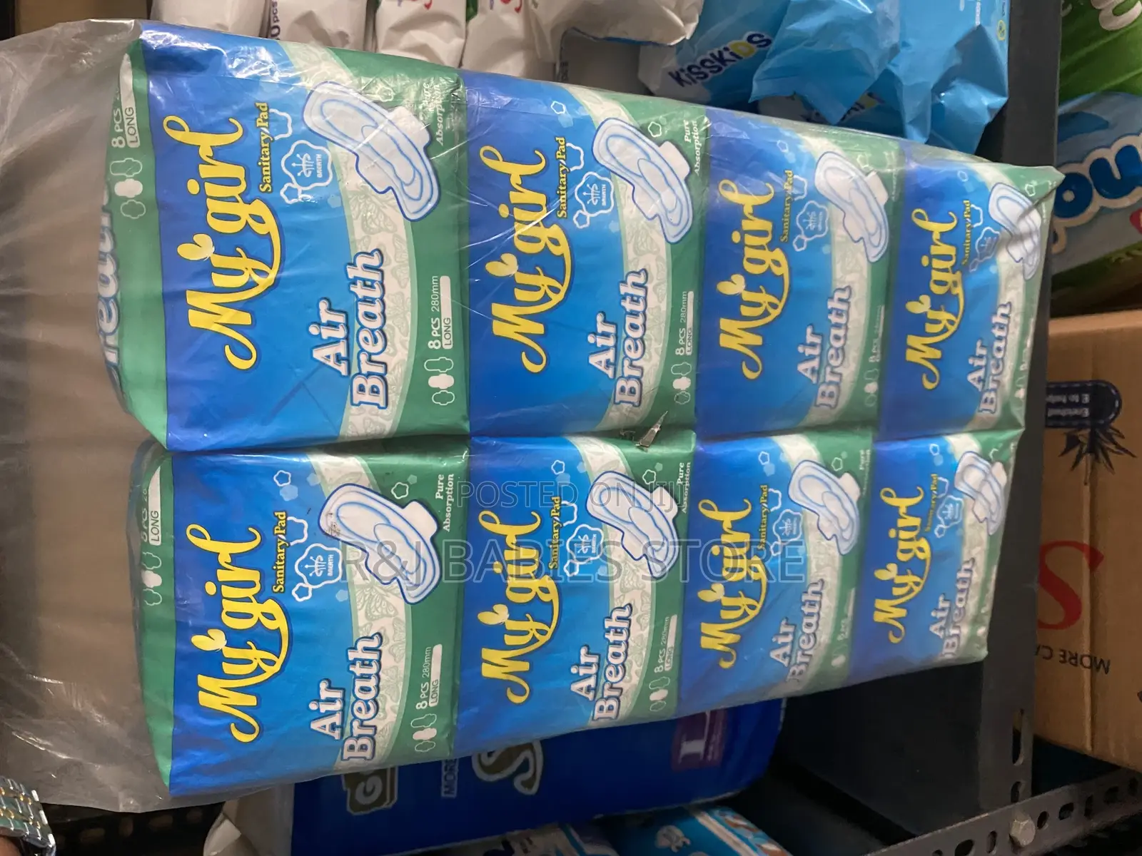 My Girl Sanitary Pads (6 in a Pack)