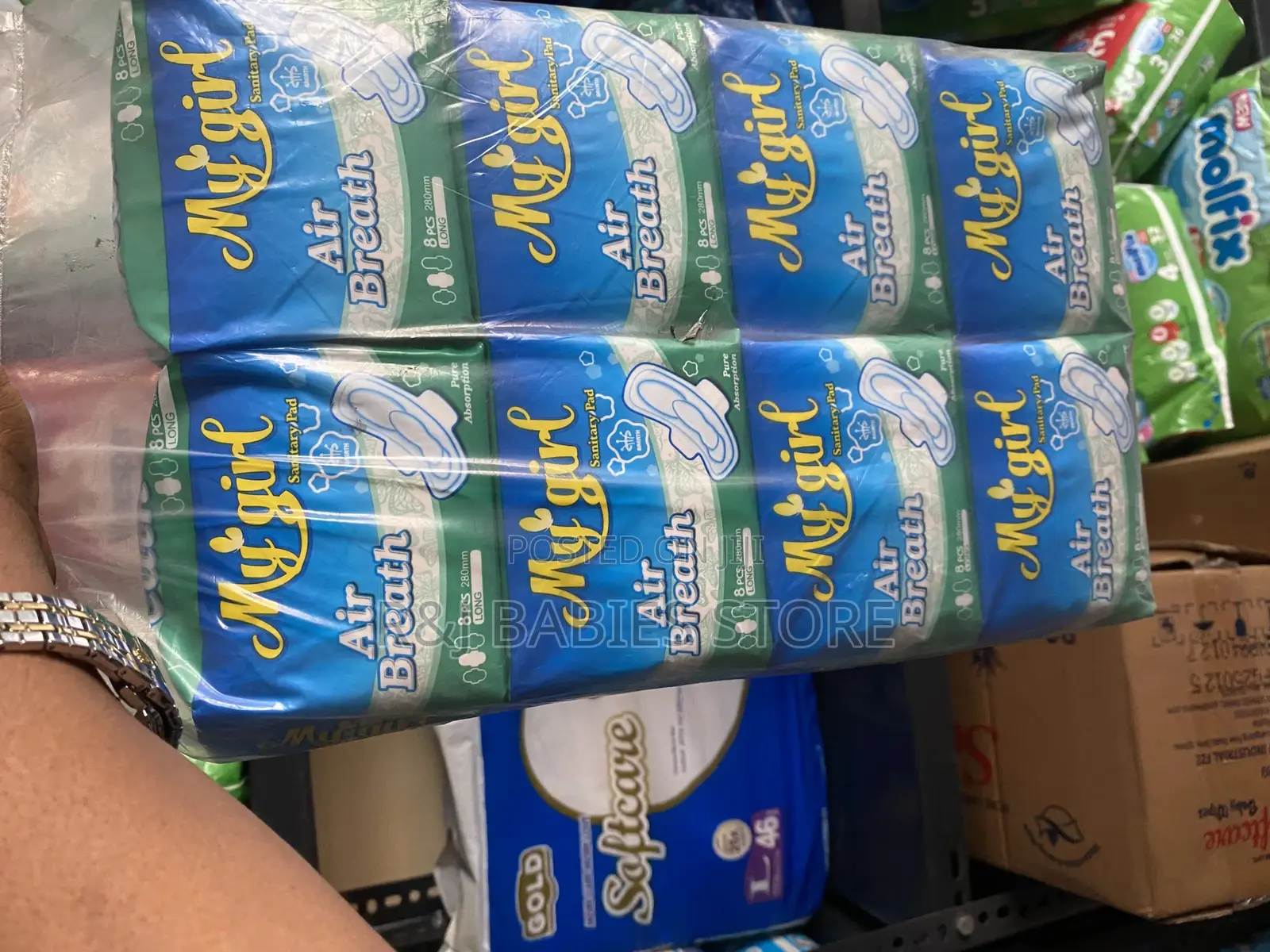 My Girl Sanitary Pads (6 in a Pack)