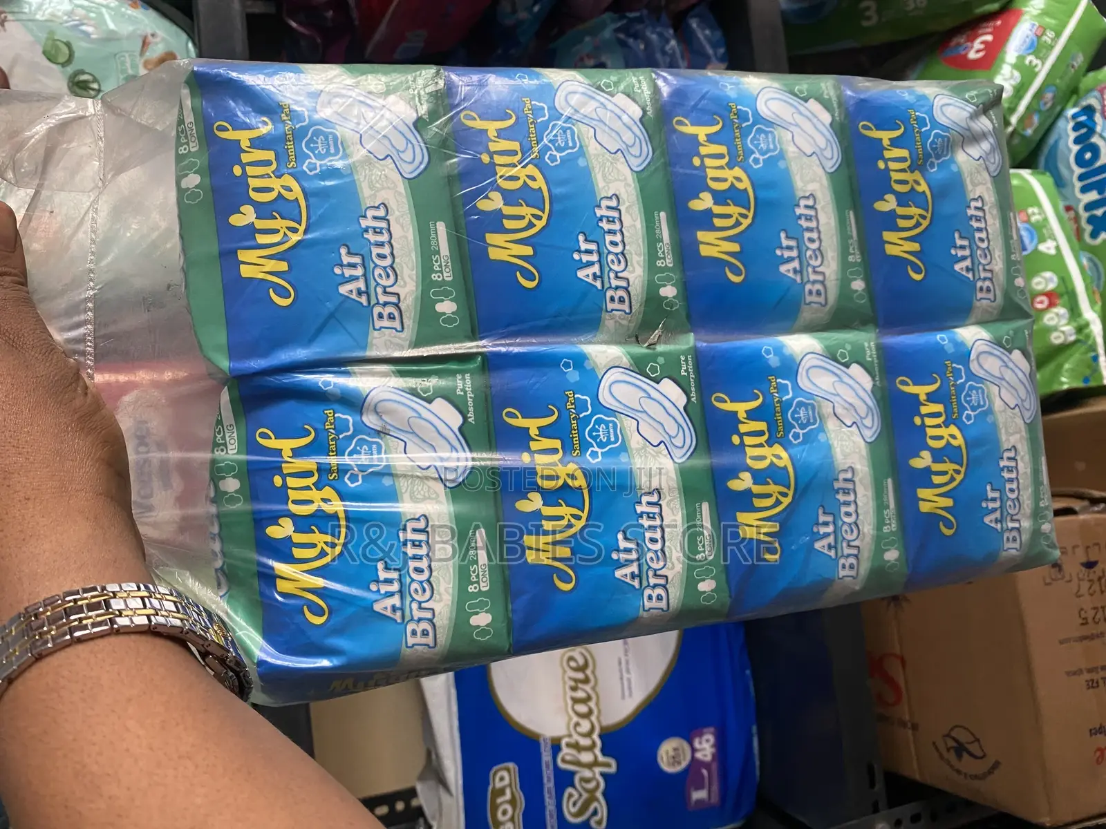 My Girl Sanitary Pads (6 in a Pack)