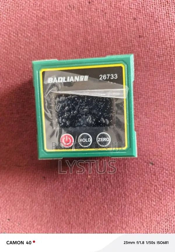 Baolian No Laser/ Laser Digital Protractor Angle Measure Inclinometer