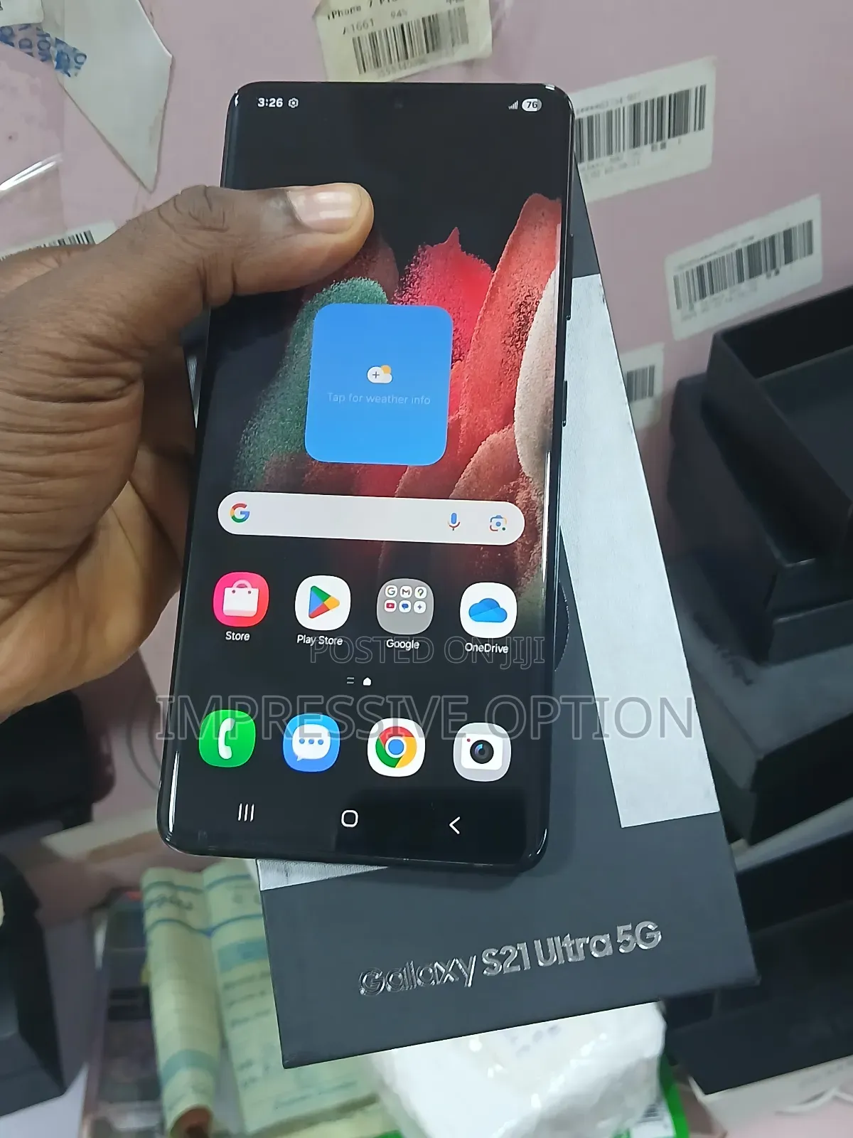 Samsung Galaxy S21 Ultra 5G 128 GB Black