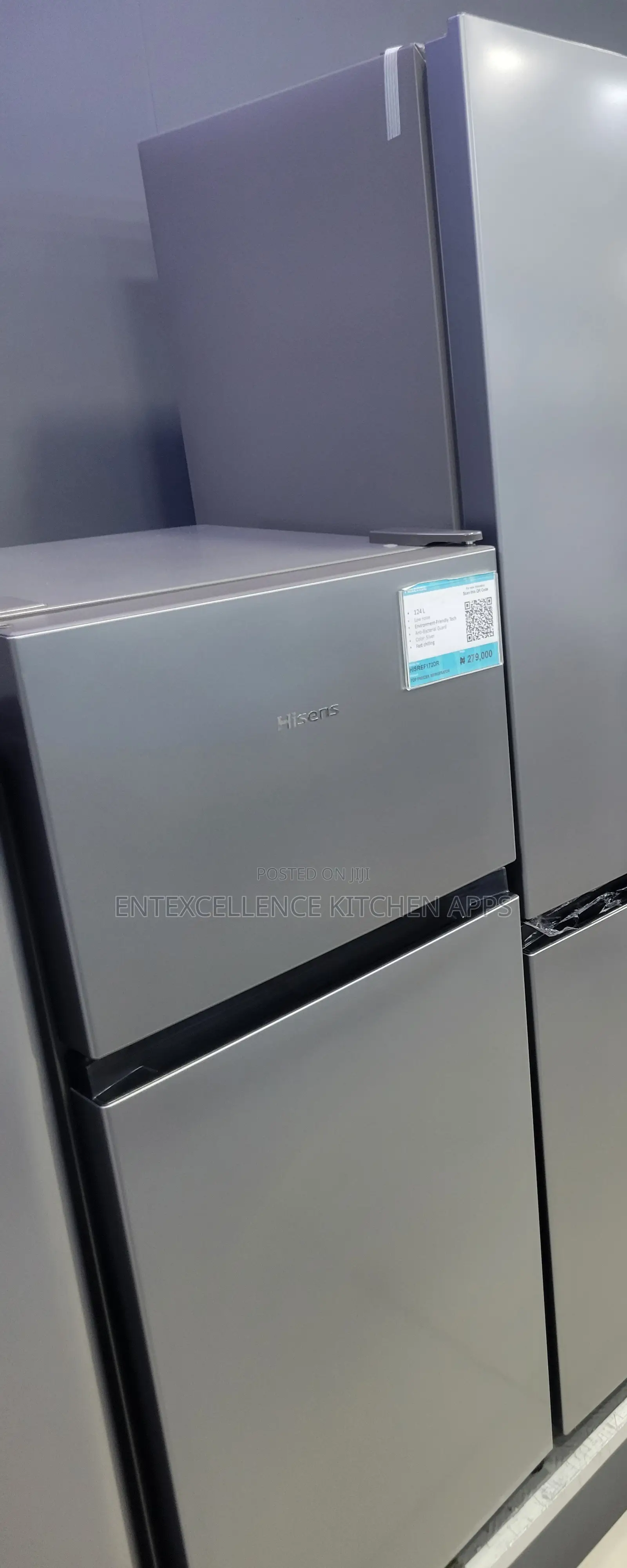 Hisense 124l Litre Refrigerator Fridge