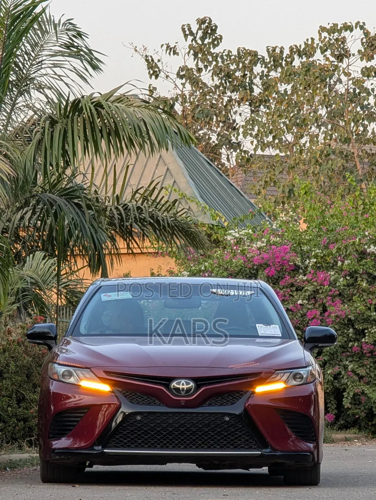 Toyota Camry XSE V6 FWD (3.5L 6cyl 8AM) 2018 Red