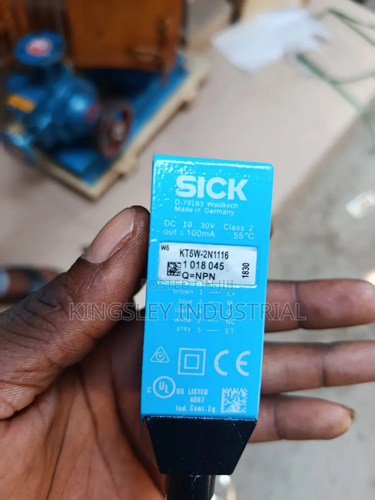 Sick Kt5w-2n1116 Contrast Sensor Q-NPN