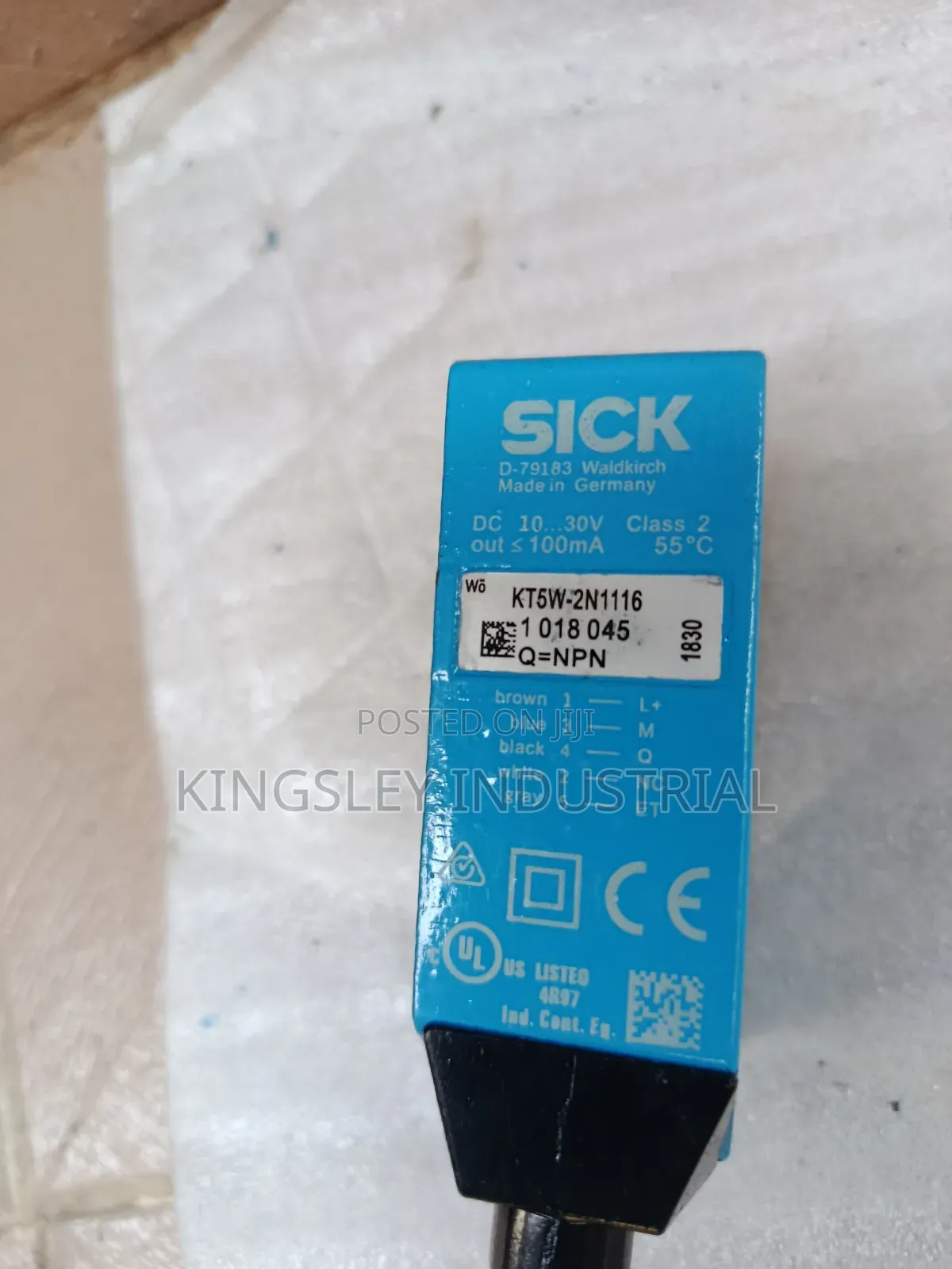 Sick Kt5w-2n1116 Contrast Sensor Q-NPN