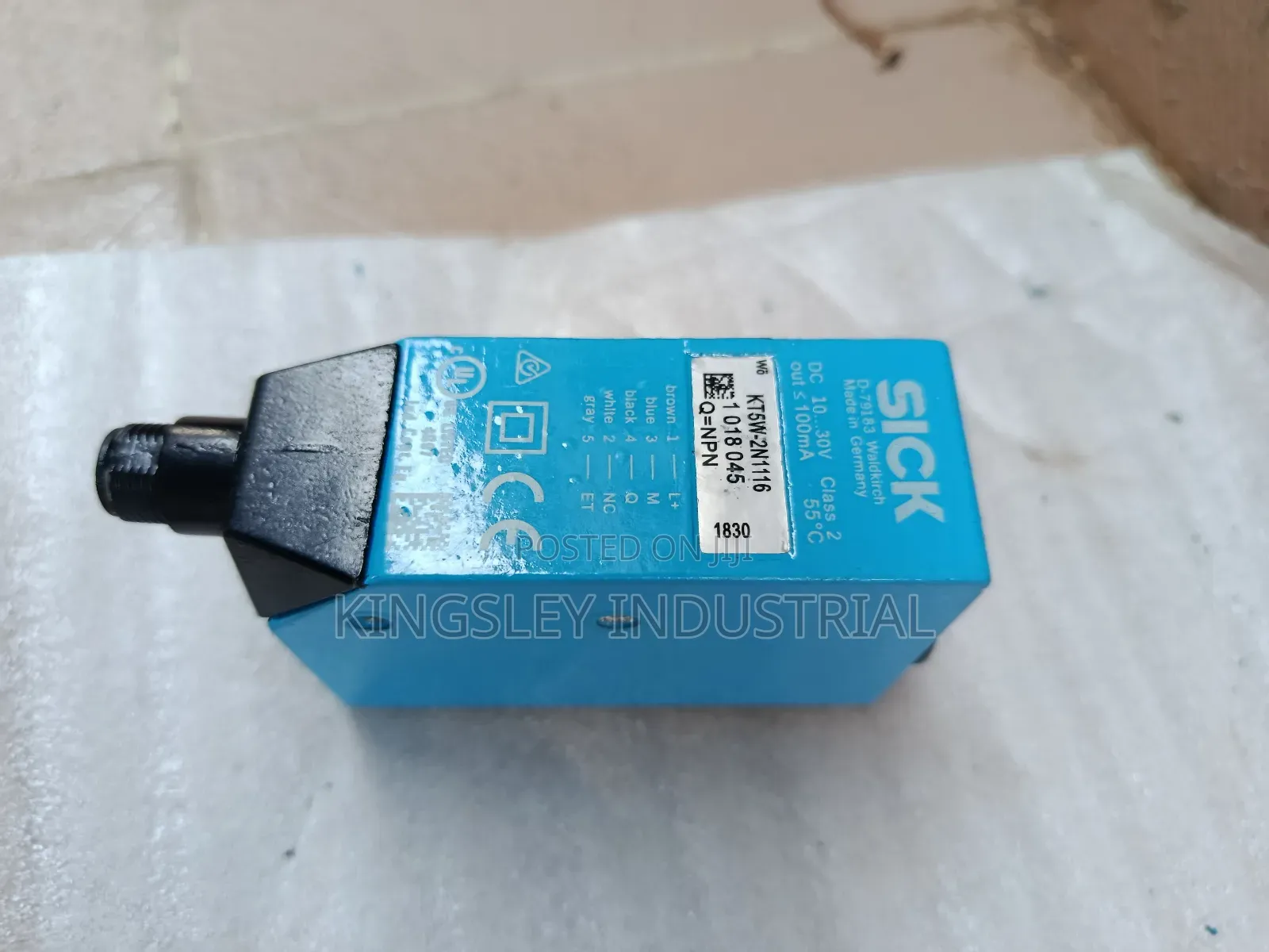 Sick Kt5w-2n1116 Contrast Sensor Q-NPN