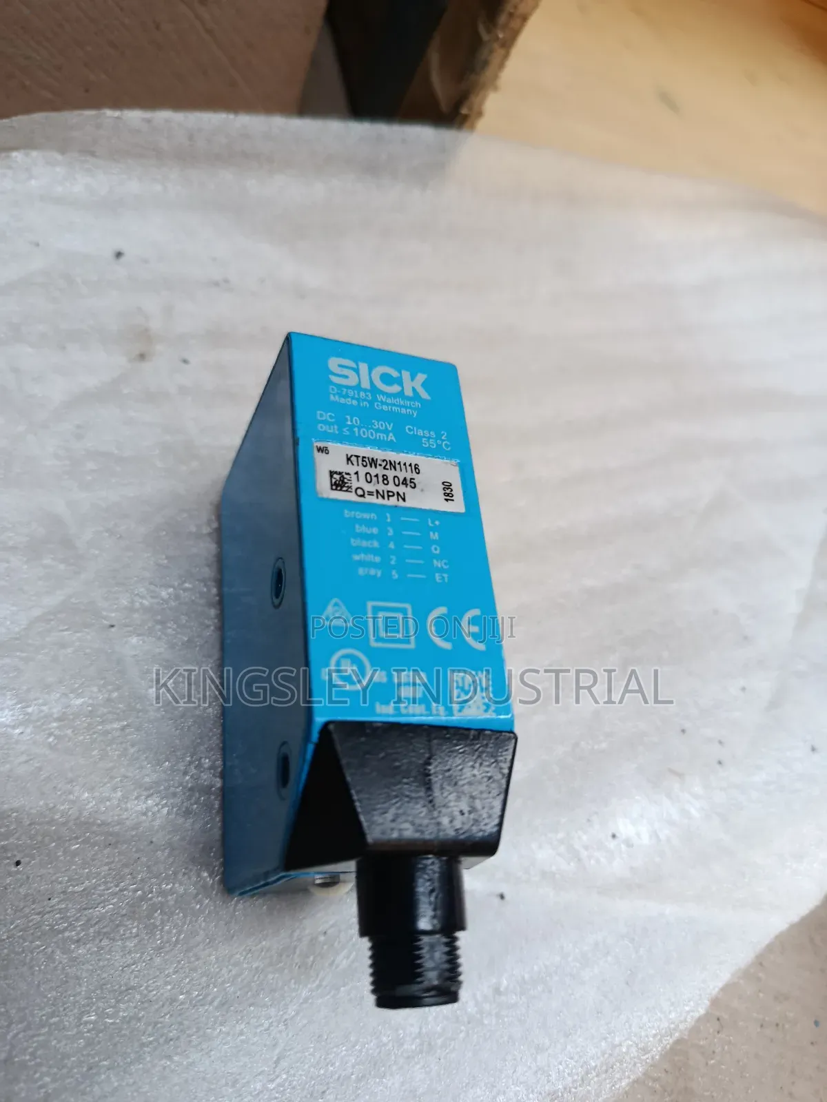 Sick Kt5w-2n1116 Contrast Sensor Q-NPN