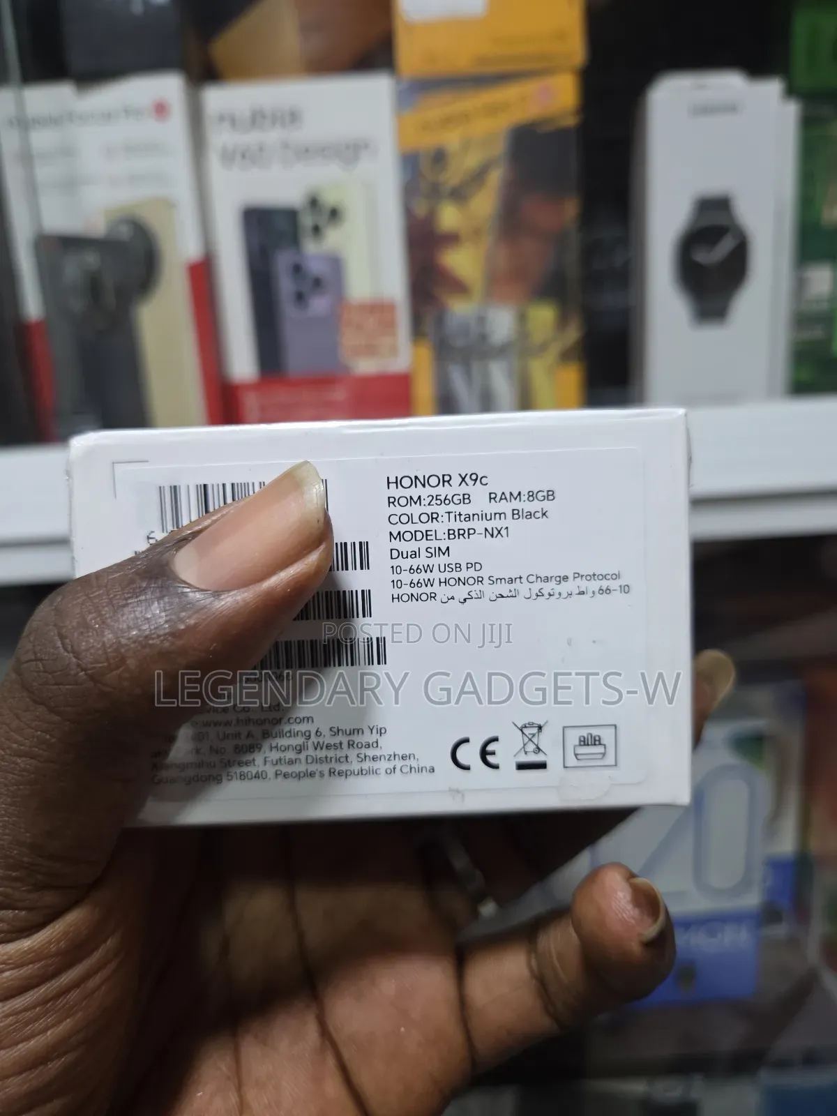 New Honor X9c 256 GB Black