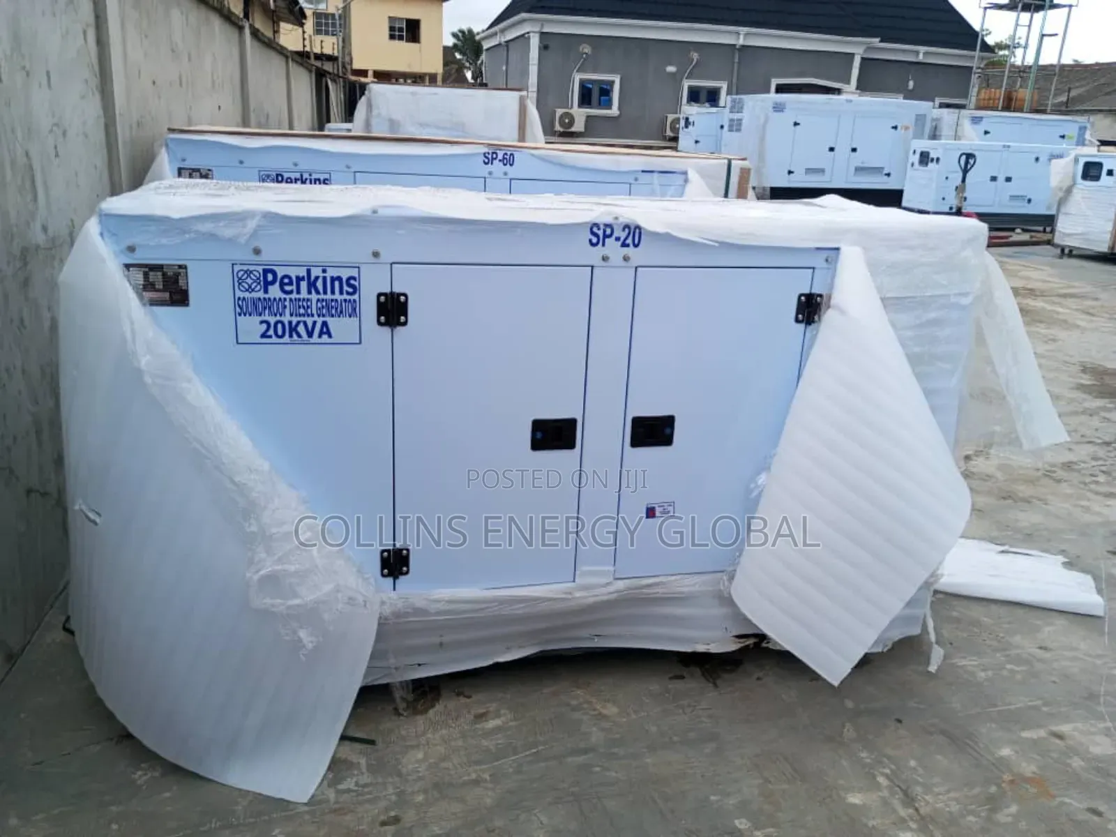 20kva Brand New Perkins Soundproof Copper Coil Generator
