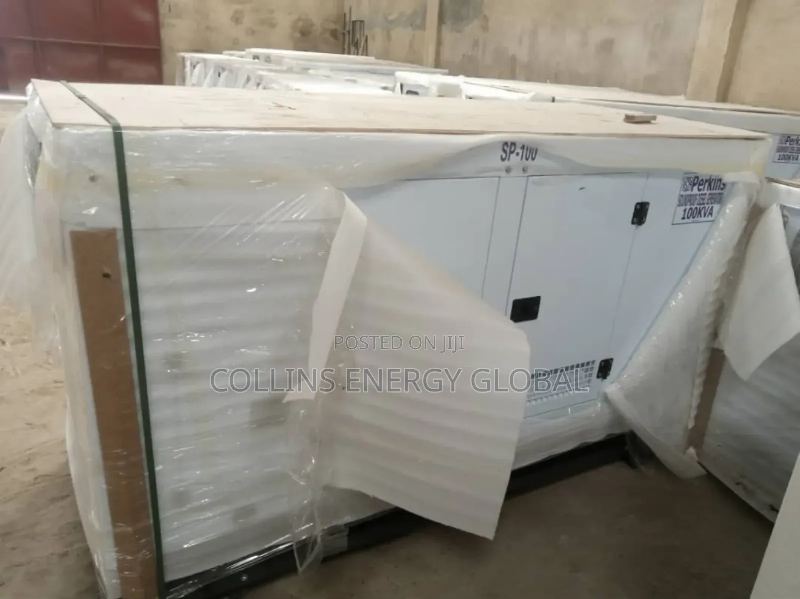 100kva Brand New Perkins Soundproof Copper Coil Generator