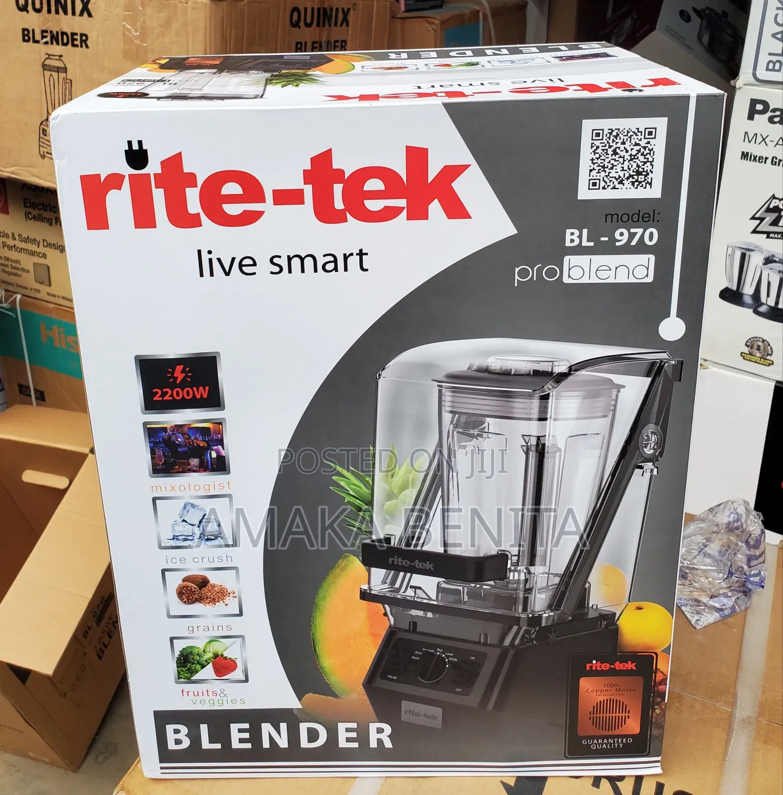 Rite Tek Commercial Blender