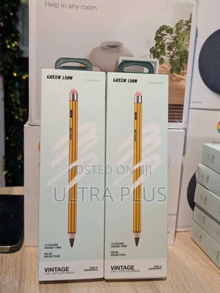 Green Lion Vintage 2 In 1 Universal Stylus Pencil