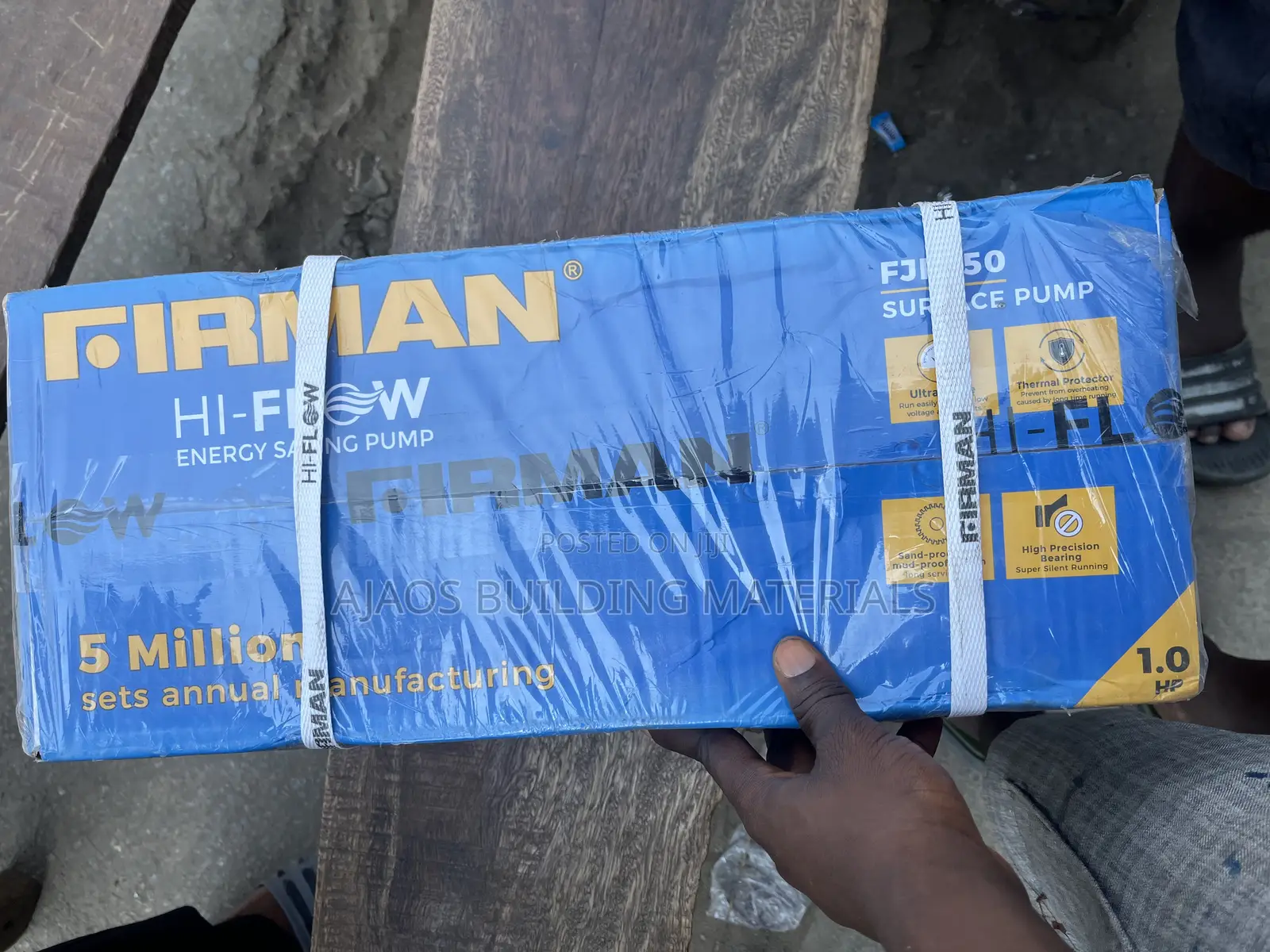 Firman 1hp Pumping Machine Fjp750 100%Copper