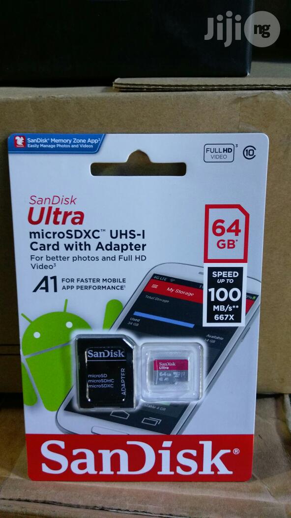 Sandisk Ultra Microsdxc 64GB
