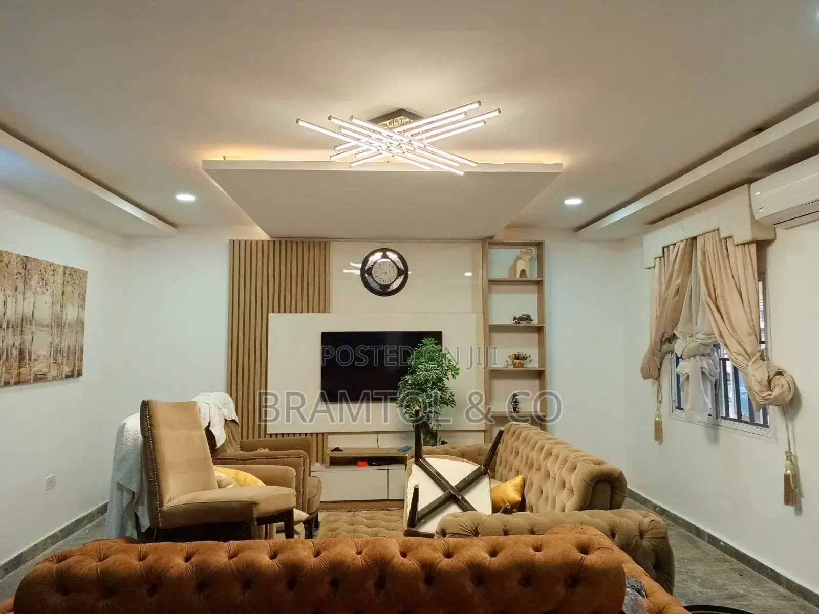 Furnished 4bdrm Townhouse / Terrace in Wuye for rent