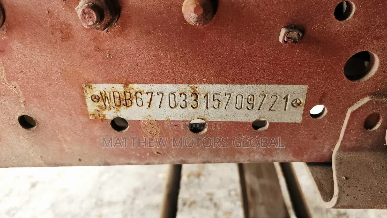 Tokunbo Mercedes Benz 1320 Truck 8 Bolts, Spring Spring